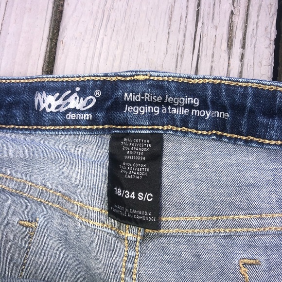 MOSSIMO SKINNY JEANS SIZE 18/34 - Picture 2 of 6